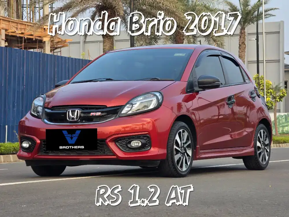 2017 Honda Brio RS 1.2 Automatic (TANPA DP) LOW KM. Garansi 1 tahun