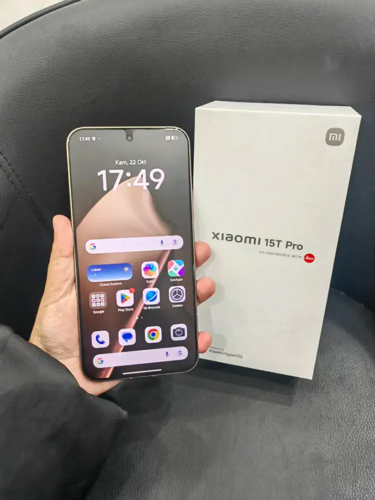 Xiaomi 15T PRO 12/512 Fulset ori likenew 1 bulan kurang pemakaian