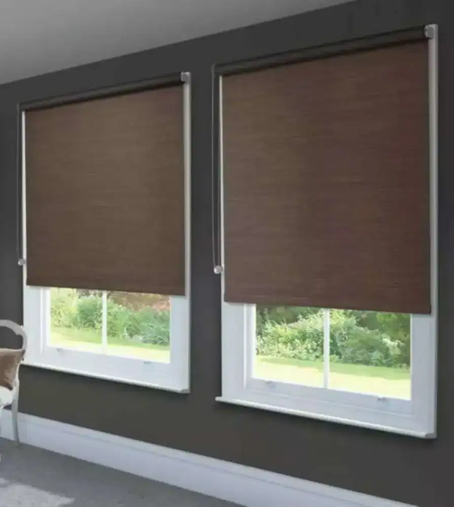 JUAL ROLLER BLIND INDOOR & OUTDOOR