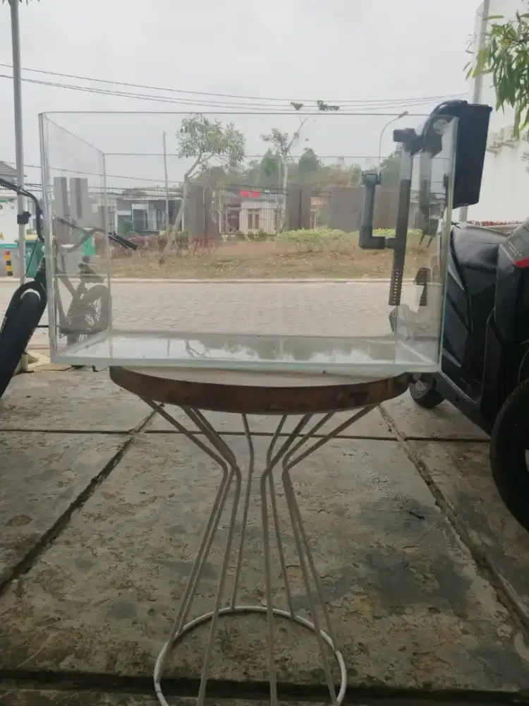 Aquarium ikan lengkap fillter