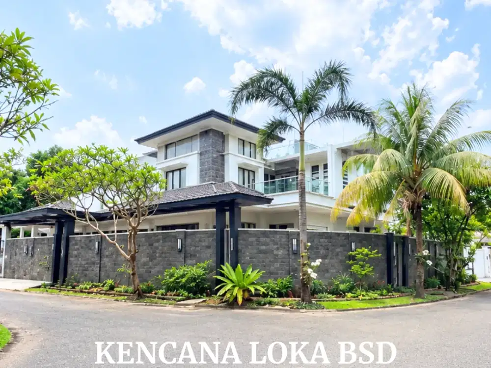 Dijual Rumah Hook 2 Lantai Di Kencana Loka BSD