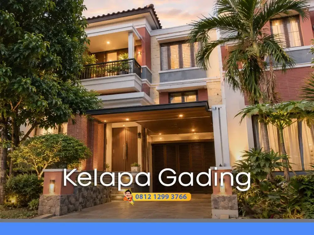 Murah! Rumah Mewah Cantik Kelapa Gading Park View Janur