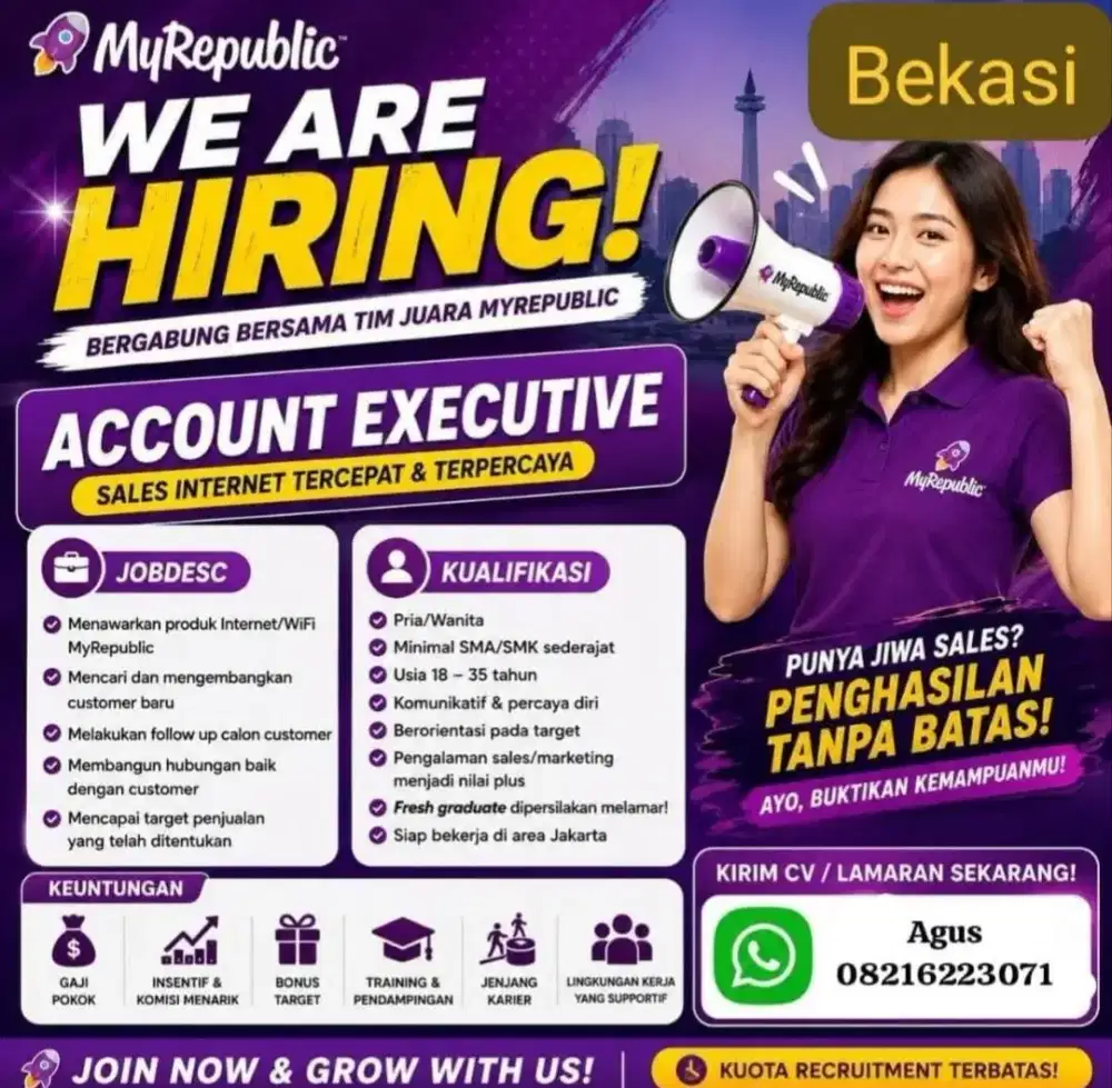 Dibutuhkan segera