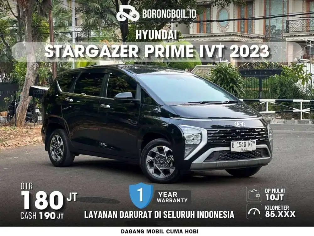 Hyundai Stargazer Prime IVT 6 Seater 2023 Kredit DP Minim