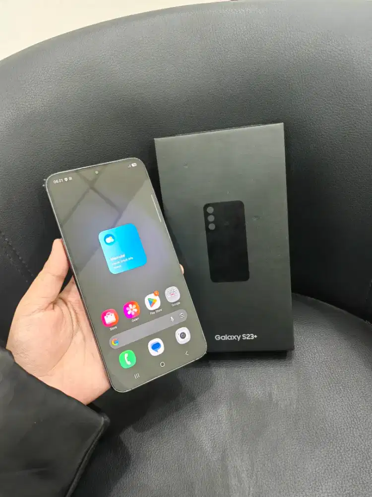 Samsung S23 Plus 8/256 Fulset ori resmi sein Likenew mulus no minus
