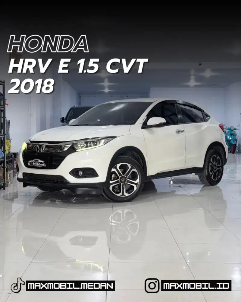 [ODO 40RB‼️] HONDA HRV 1.5 E CVT 2018 pemakaian 2019 HR-V