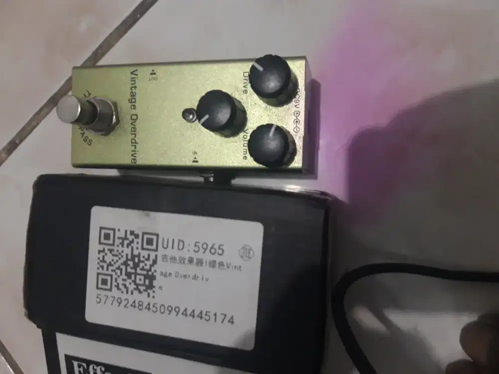 Efek gitar overdrive