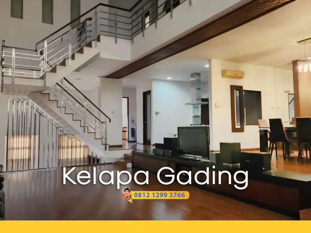 Rumah Cantik Bukit Gading Mediterania Villa Gading Indah Artha Gading Villa BGV