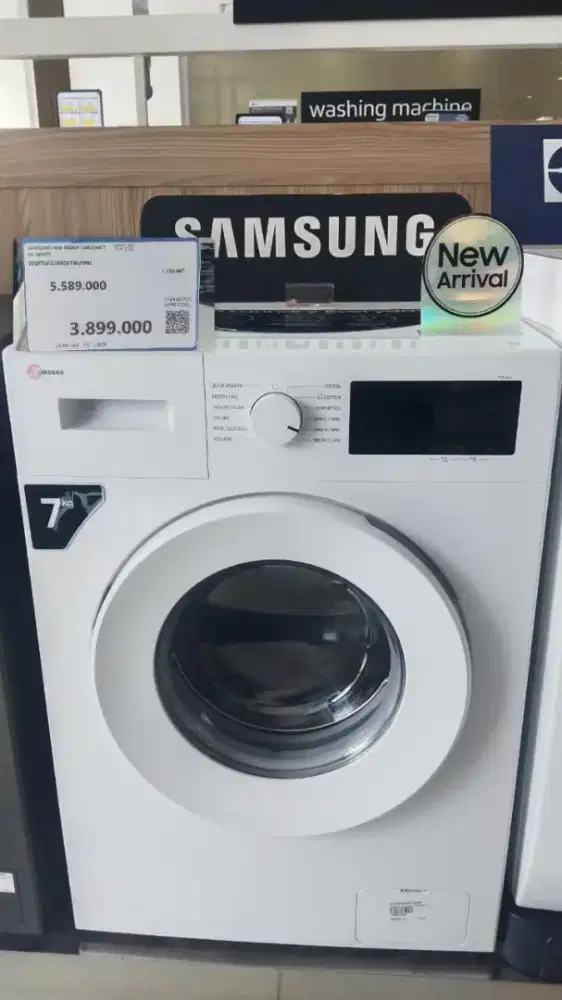 Mesin Cuci Samsung WM Front 7KG White