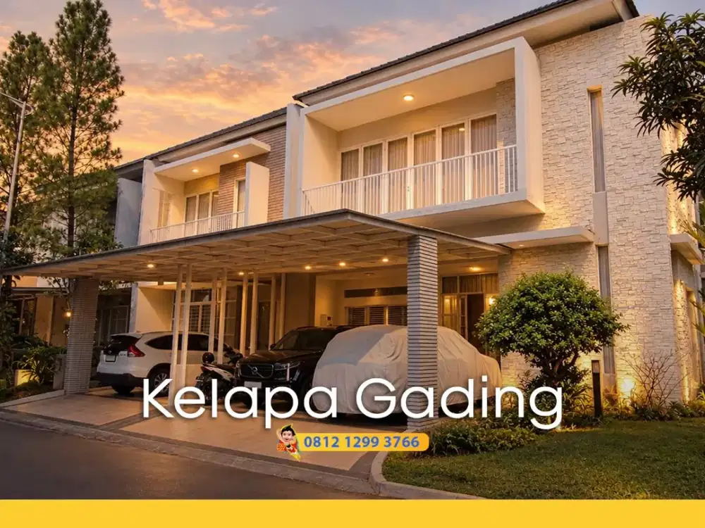 Cantik! Posisi Bagus Rumah Grand Orchard Kelapa Gading Gading Residence Janur Elok