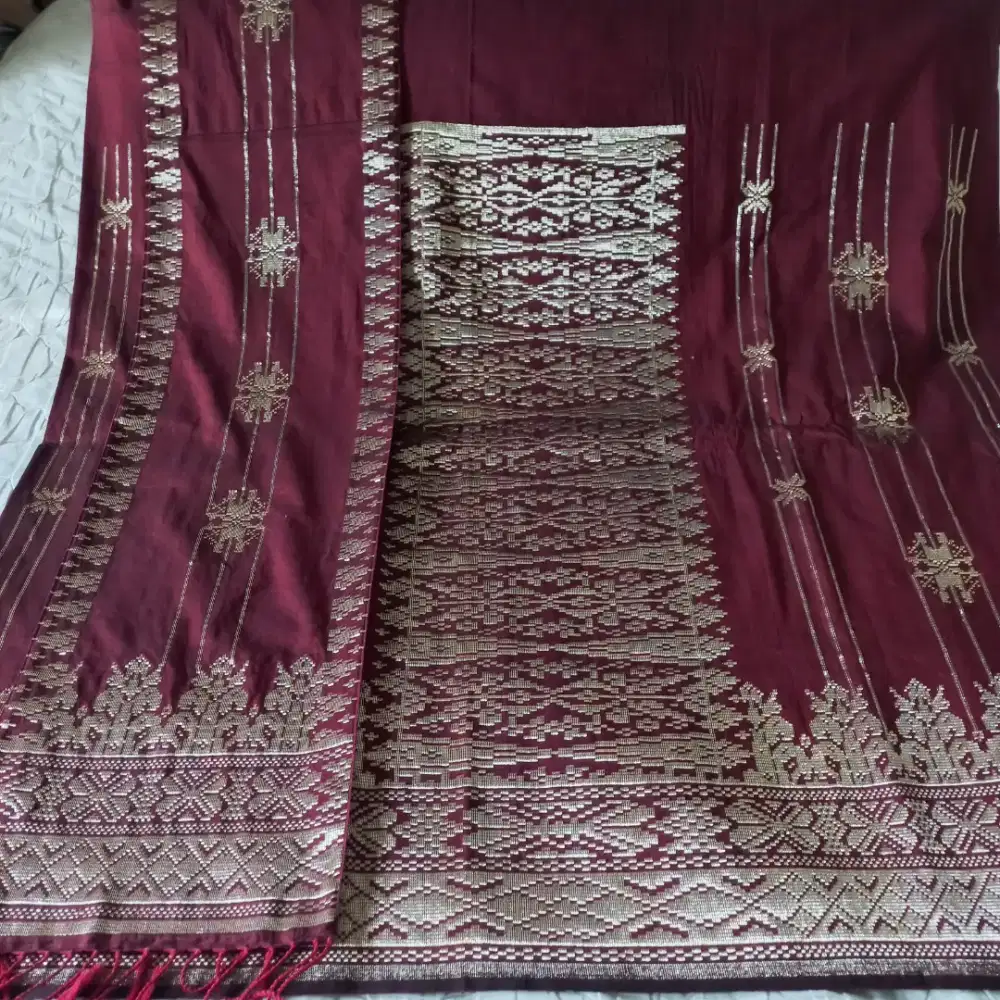 Kain songket tenun original