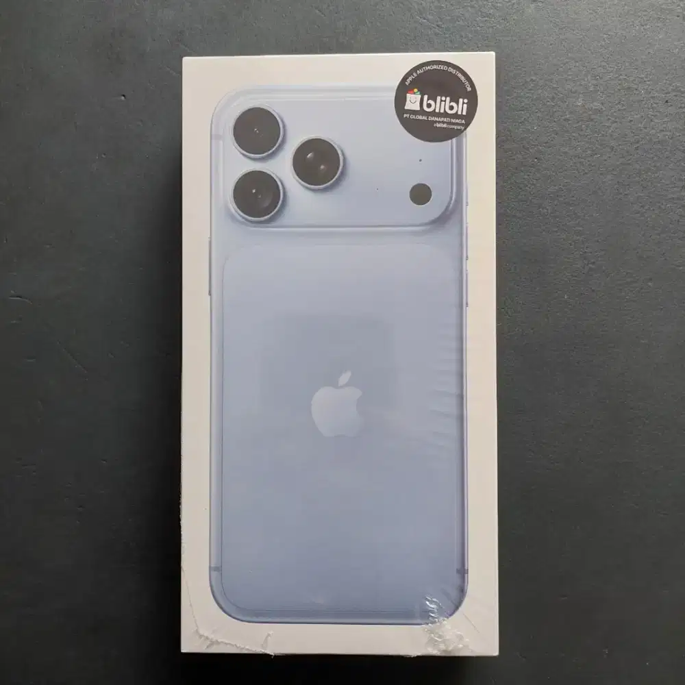 IPHONE 18 PRO MAX 256GB GLACIER GARANSI RESMI