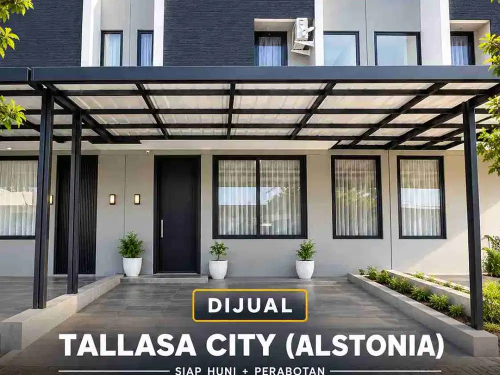 Rumah Murah siap Huni Tallasa City (Alstonia) plus perabotan