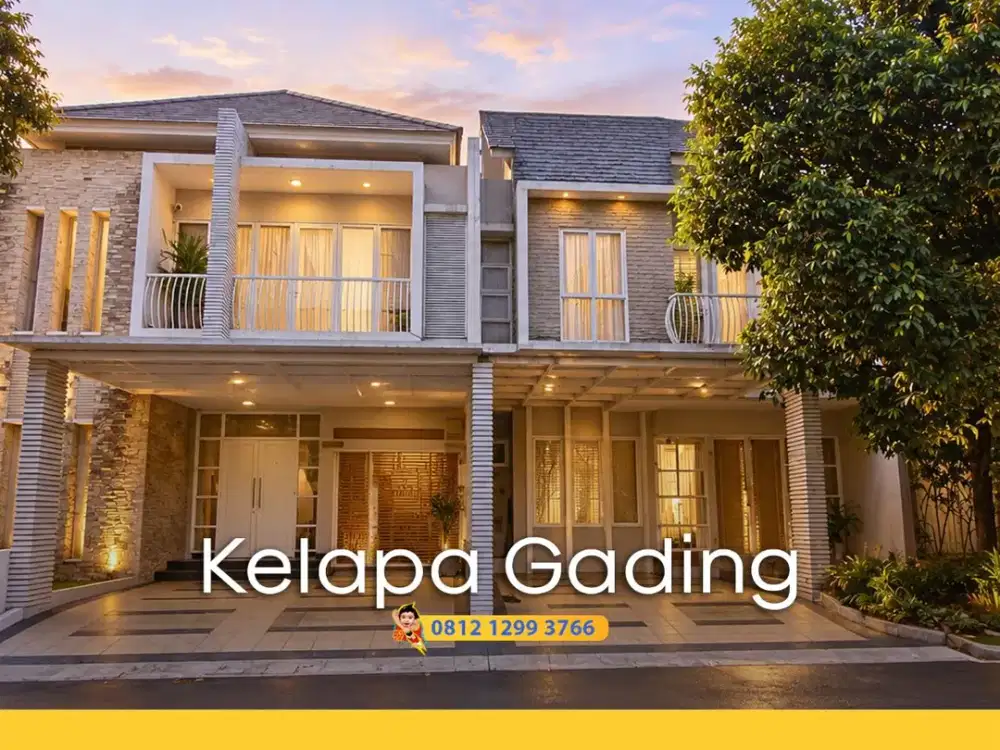 Murah! Rumah Grand Orchard Kelapa Gading (bukan Janur elok kirana park view)