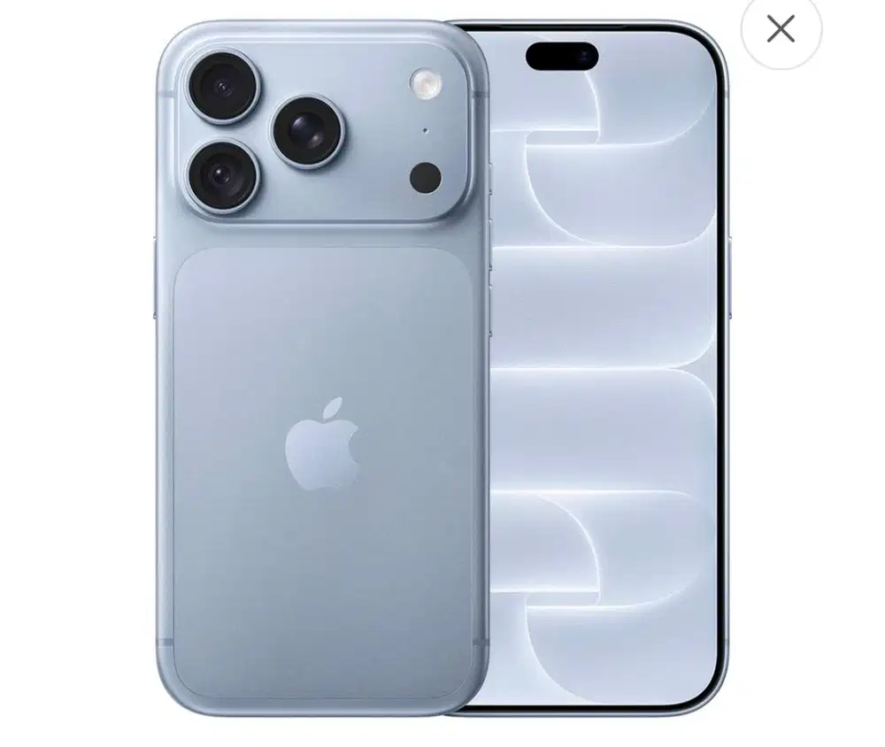 Baru..IPhone 18 Pro 256Gb Garansi Resmi (Warna : Glacier Blue)