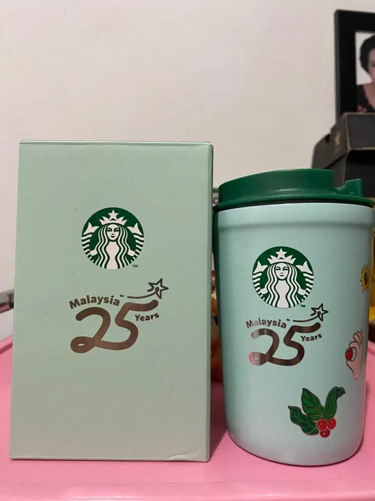 Tumbler Starbucks 25years Malaysia (12 Oz/355ml)