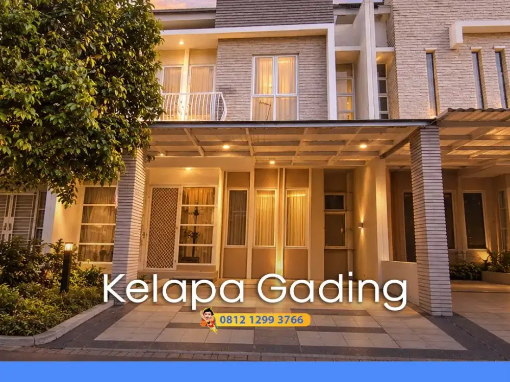 Jual Cepat Harga Murah! Rumah Grand Orchard Kelapa bukan Gading Gading Kirana Janur Elok