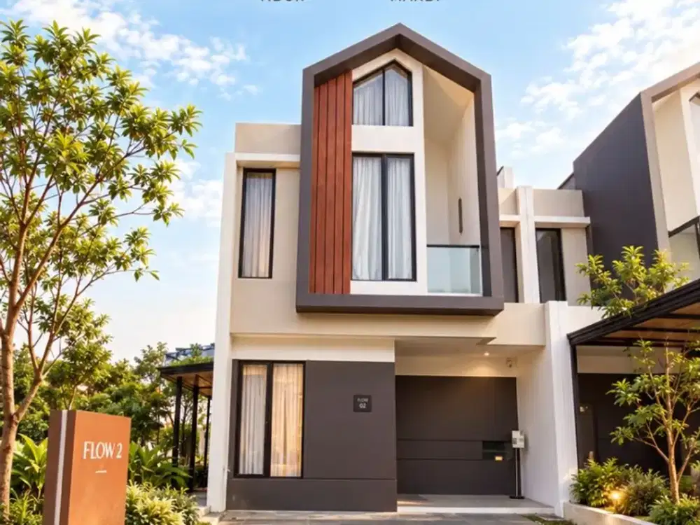 Dijual Rumah Graha Raya Type Flow 2 - Modern Cantik