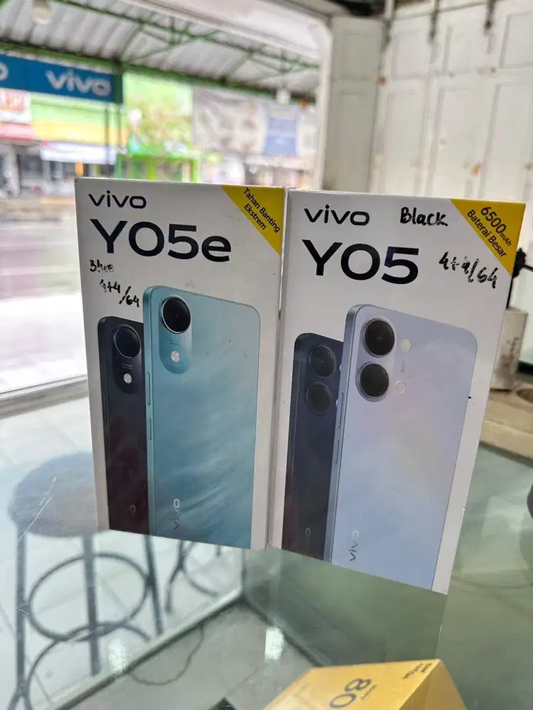 Vivo y05 4/64gb new, bisa cicilan cukup ktp aja