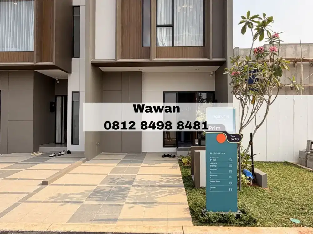 Rumah Paling Dicari di Tangerang Lokasi Premium di Alam Sutera Harga Mulai 1,1M