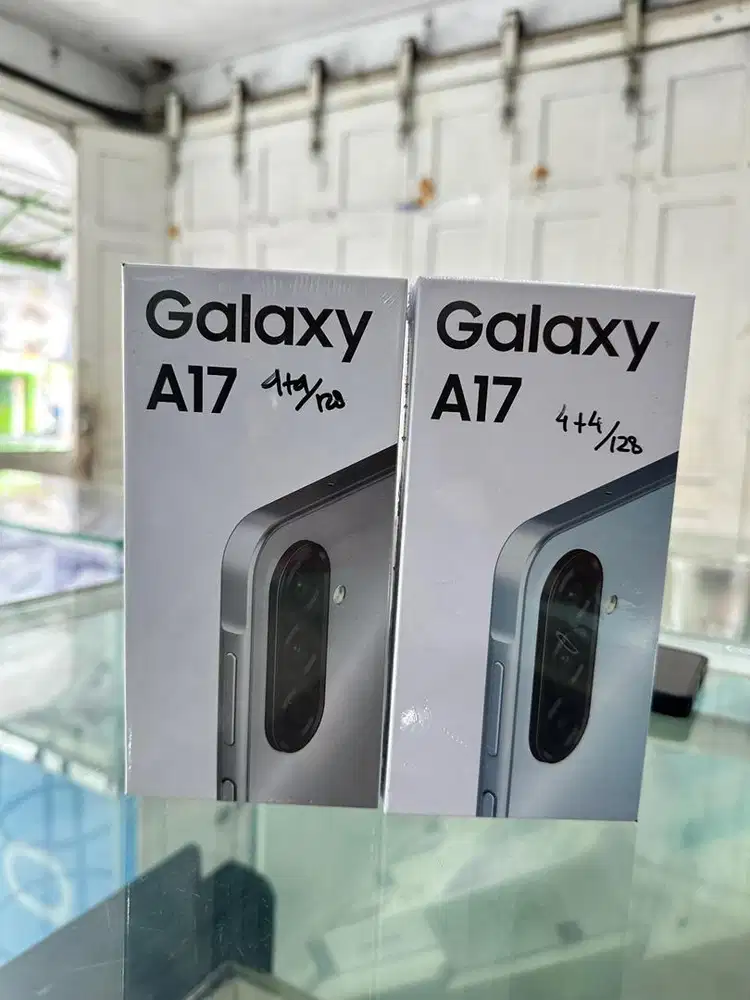 Samsung galaxy a17 4/128gb new, bisa cicilan cukup ktp aja