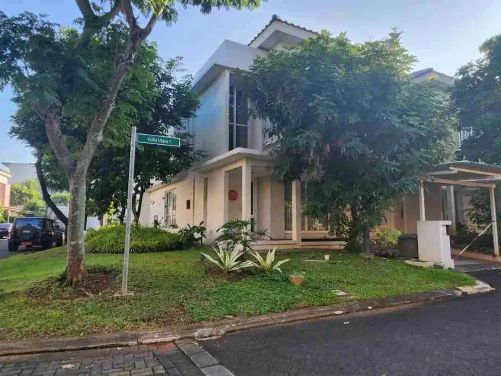DIJUAL RUMAH HOOK CLUSTER VOLTA GADING SERPONG
