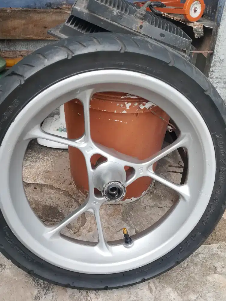 Jual velg aerox dan arm Lexi 125, kenalpot bobokan