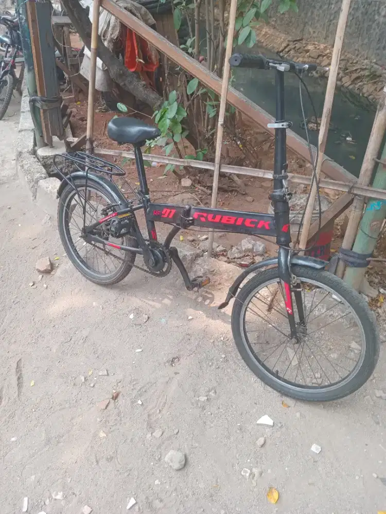 Sepeda lipat RUBICH uk 20 dewasa siap gowes