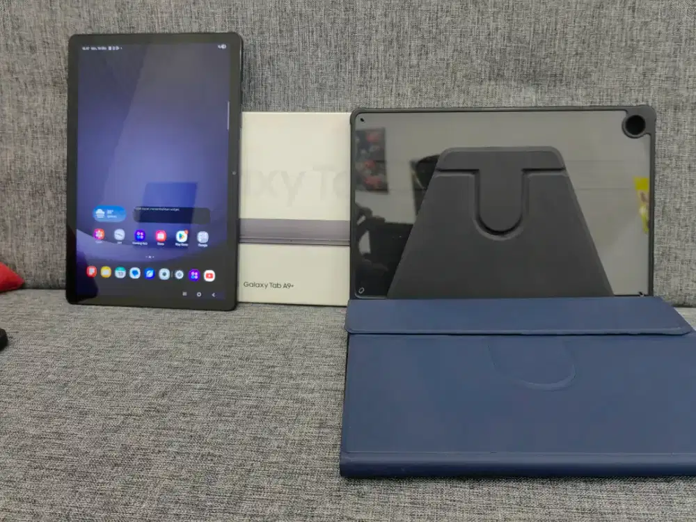 Samsung tab A9 PLUS wifi 4/64 Fulset ori no minus mulus