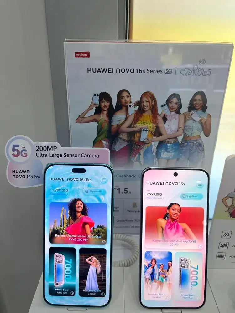 Huawei Nova 16s Series Gratis Band11 Potongan Langsung 2jt