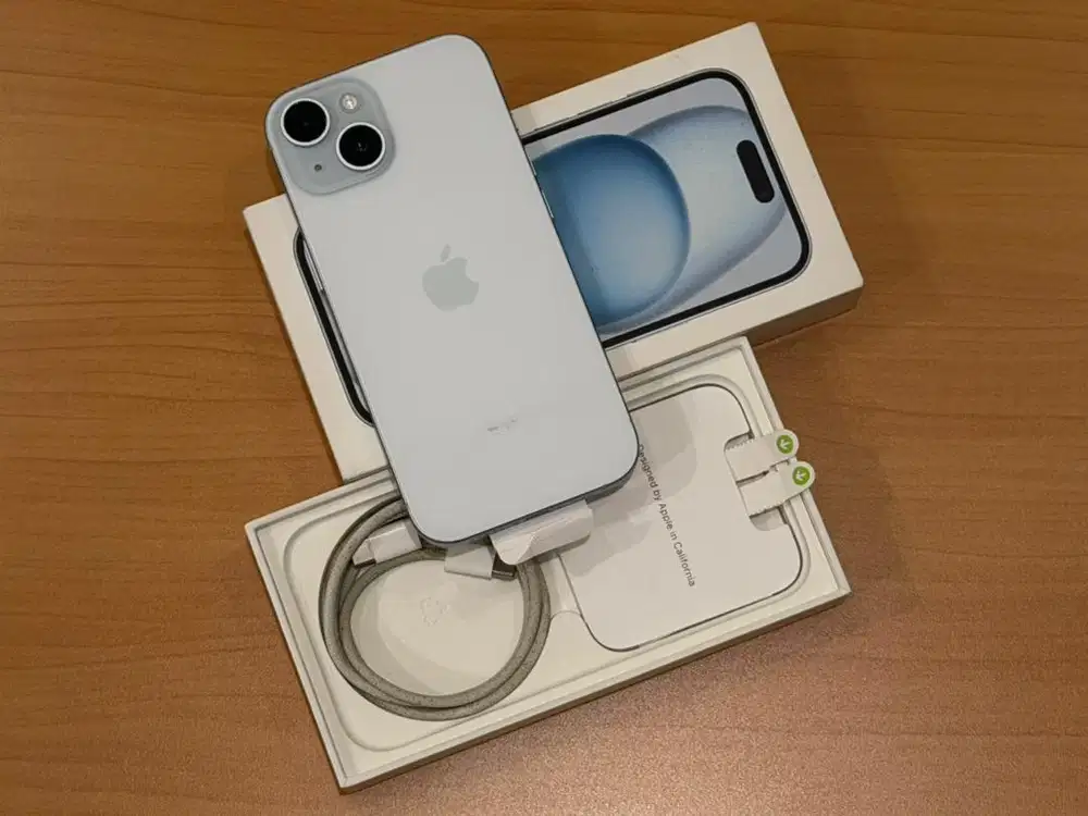 iPhone 15 128GB iBox BH100% LikeNew Jarang Terpakai