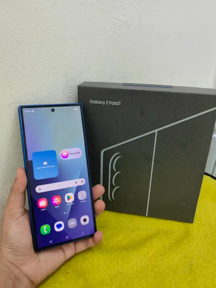Samsung Z Fold 7 12/256 Fulset ori resmi sein no minus