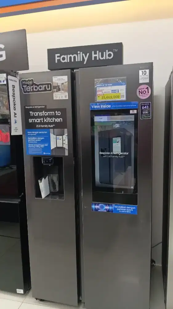 CICILAN KULKAS SAMSUNG REFRIGERATOR SBS 641L