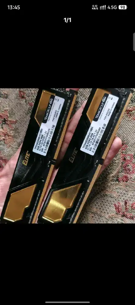 Deskripsi Produk

Memori Komputer Ram Team Elite DDR4 4GB 2666MHz