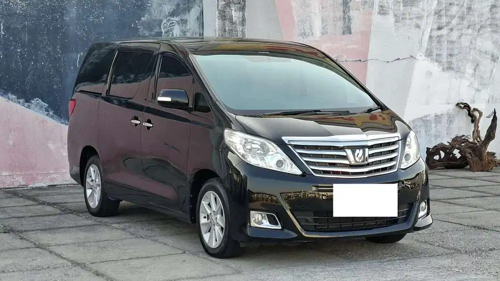 TOYOTA ALPHARD 2.4 X AT 2012 Bensin