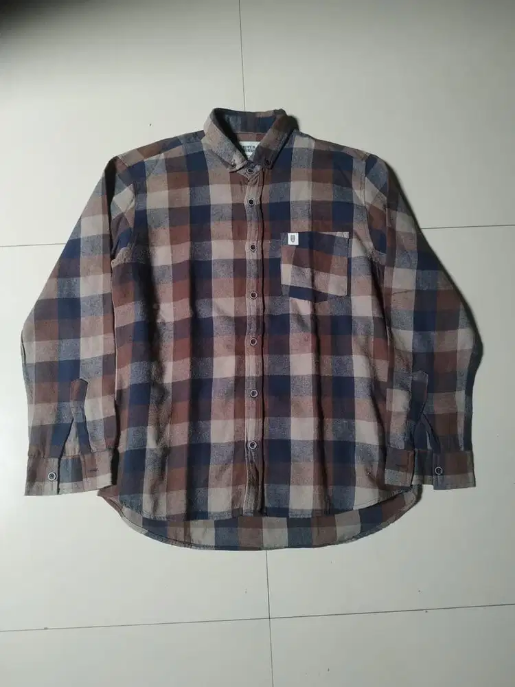 kemeja flanel keren