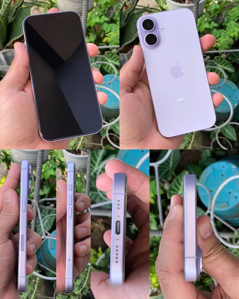 iPhone 17 256 iBox Lavender Ungu, Pakai 3 bulan, BH 100%