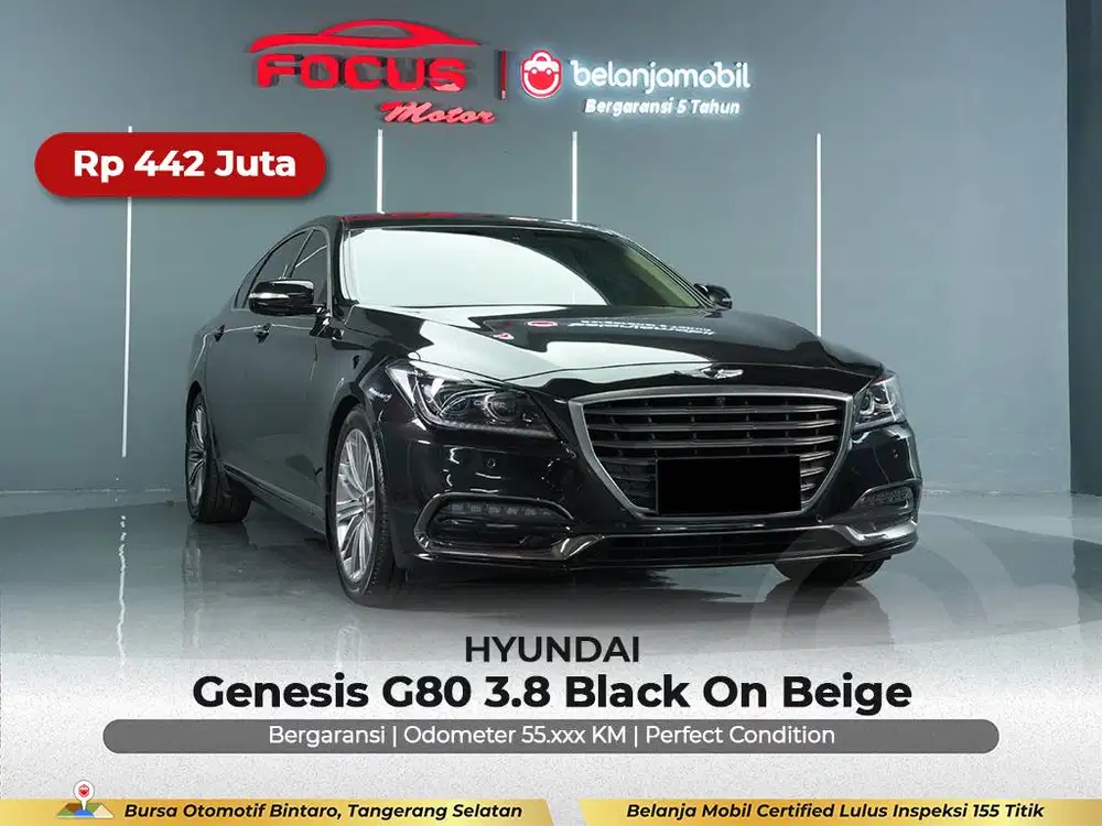 [ GARANSI 5THN KM LOW ] Hyundai Genesis G80 G 80 3.8 2018/2019/2020