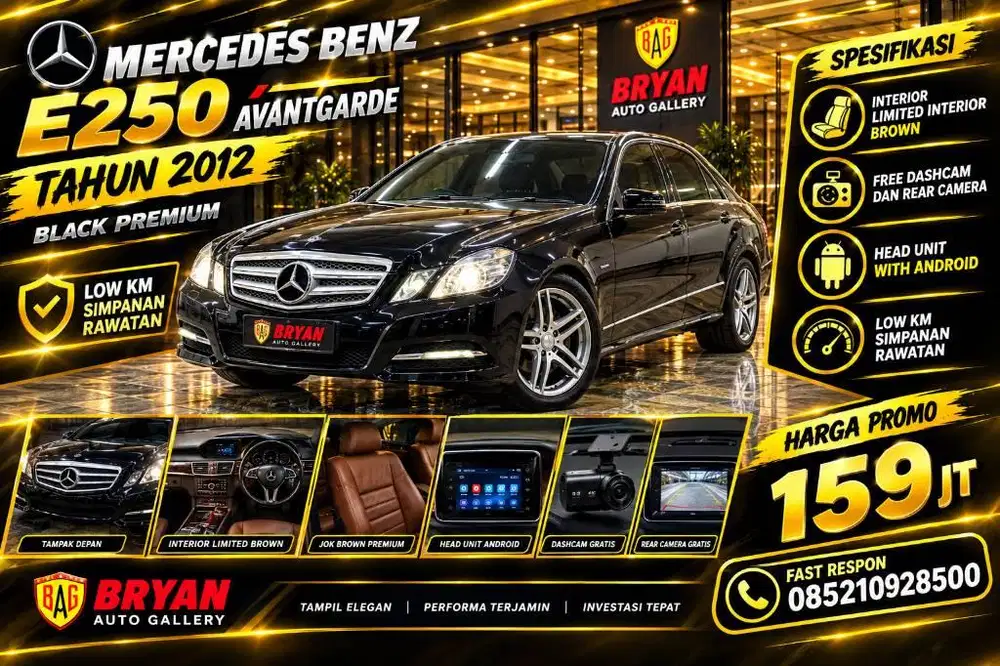 BEST DEAL MERCY E250 AVANTGARDE KM LOW ASLI