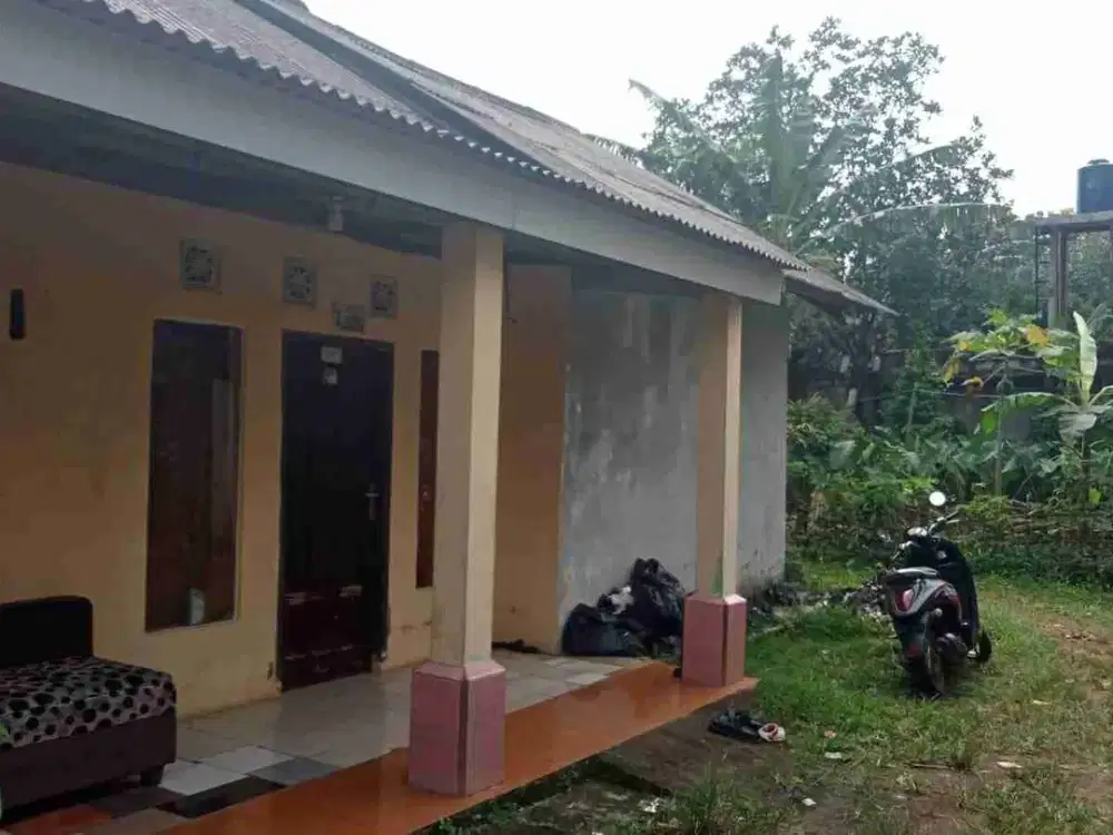 dijual rumah  kampung murah lingkungan asri cidokom gunung Sindur Bogor
