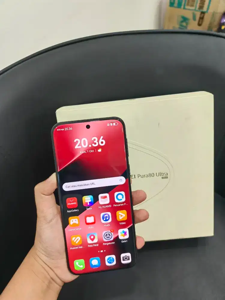 Huawei Pura 80 ultra 16/512 Fulset ori no minus mulus