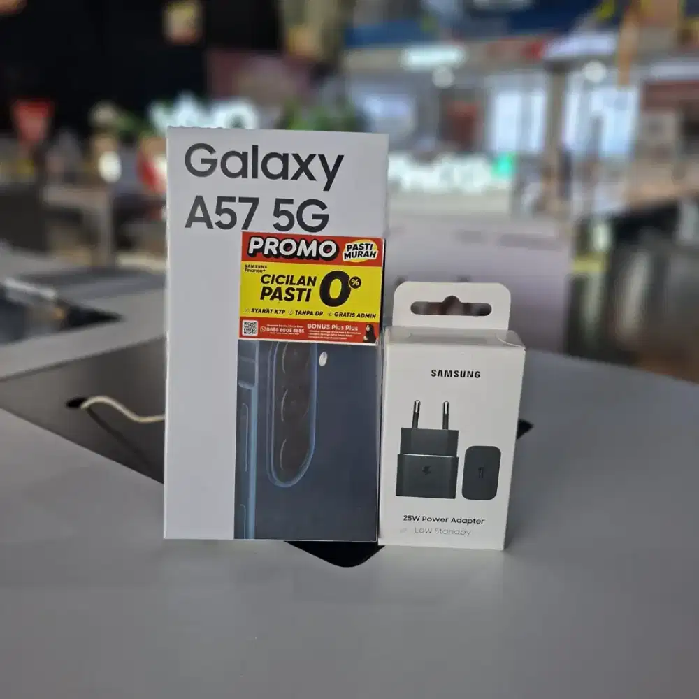 Samsung A57 5G Promo Cashback dan free adaptor