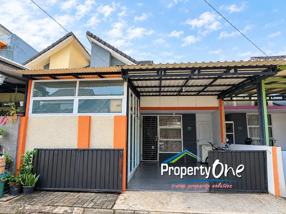 Jual Rumah Siap Huni Full Furnished di Serpong Garden 2 Cisauk, Bonus AC, Dekat Stasiun KRL Cisauk & Pasar Modern Intermoda