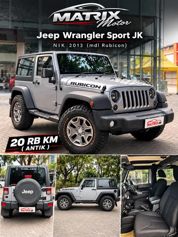 Jeep Wrangler sport JK 3.6 AT Matic 2013  ANTIK! RUBICON!