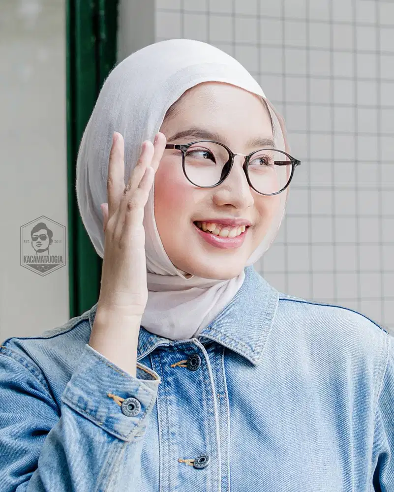 Kacamata Jogja - Kacamata Oval Plastik Lentur - Asanka 04