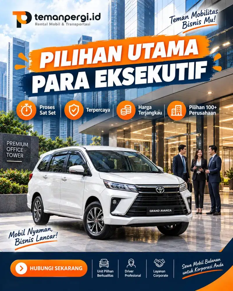Sewa Mobil Bulanan Praktis, Bayar Saat Serah Terima