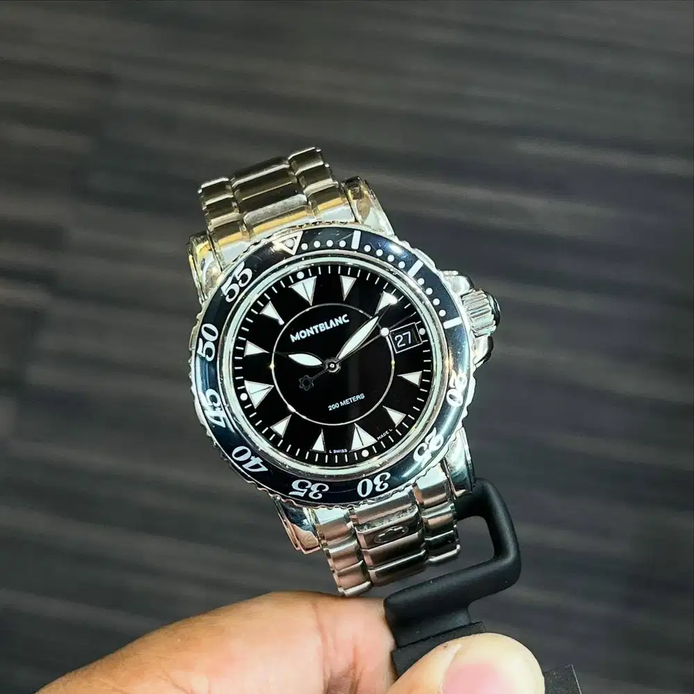 MONBLANC Meisterstuck Diver Black Dial Ref. 7037
