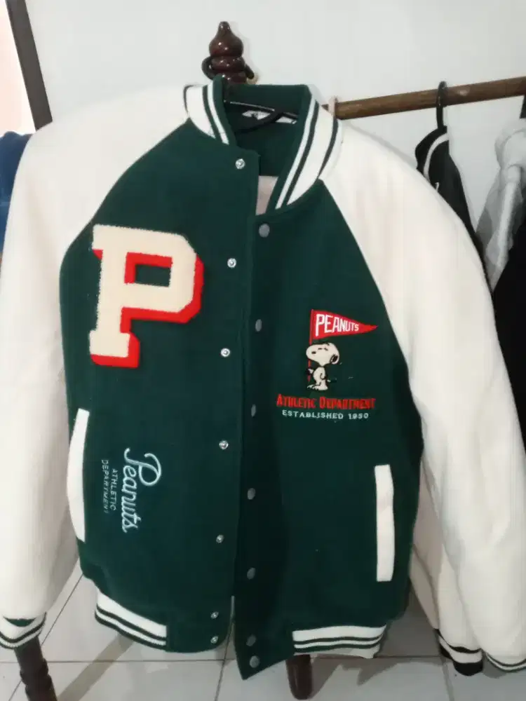 Jaket baseball Merk Zara original