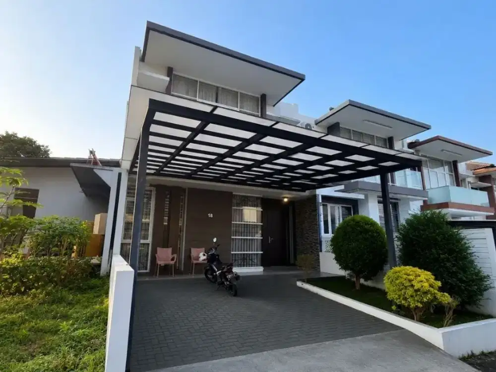 Rumah Cozzy di Cluster Eksklusif Setra Sari Sarijadi Pasteur Bandung