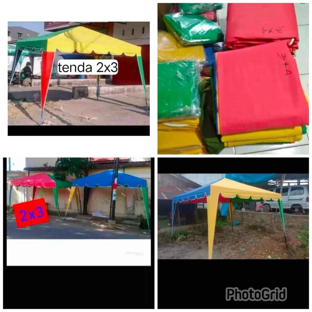 Tenda kafe dan tenda payung (bs antr skitr medan)